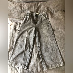 Free People Crvy Wide Leg Jeans